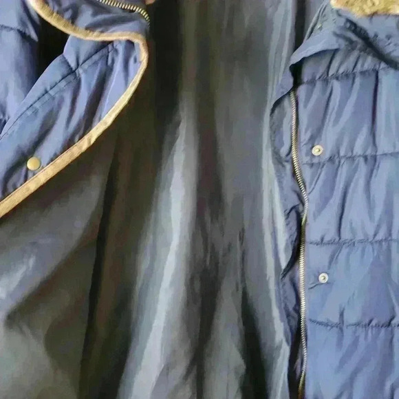 OLD NAVY Puffer Women's Jacket FAUX FUR TRIMHooded JacketSZ XL - Picture 7 of 9